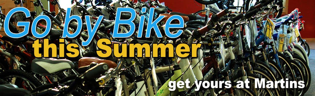 Martin's Cycling & Fitness bike banner